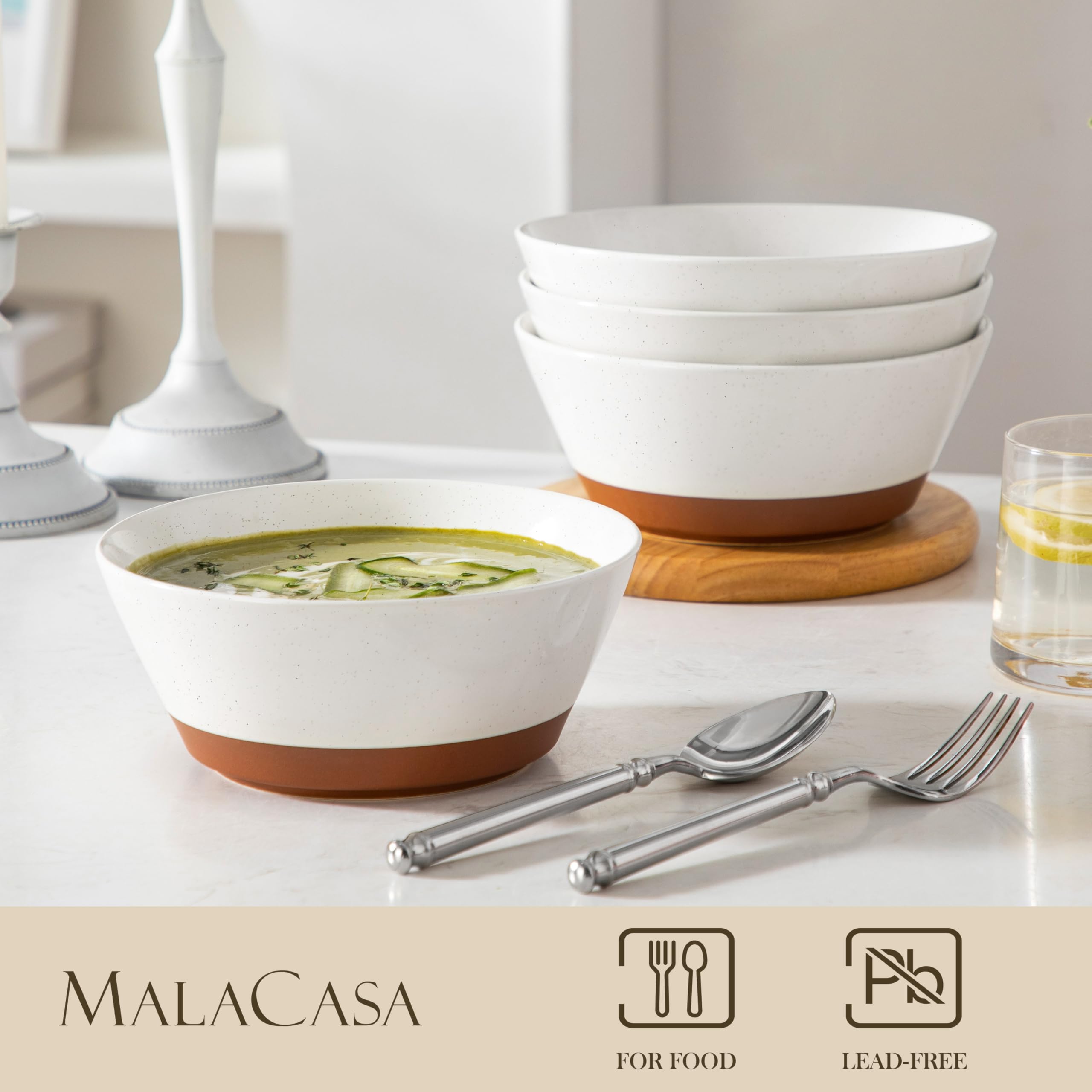 Malacasa ramen bowl in use, perfect for steaming noodles and toppings.