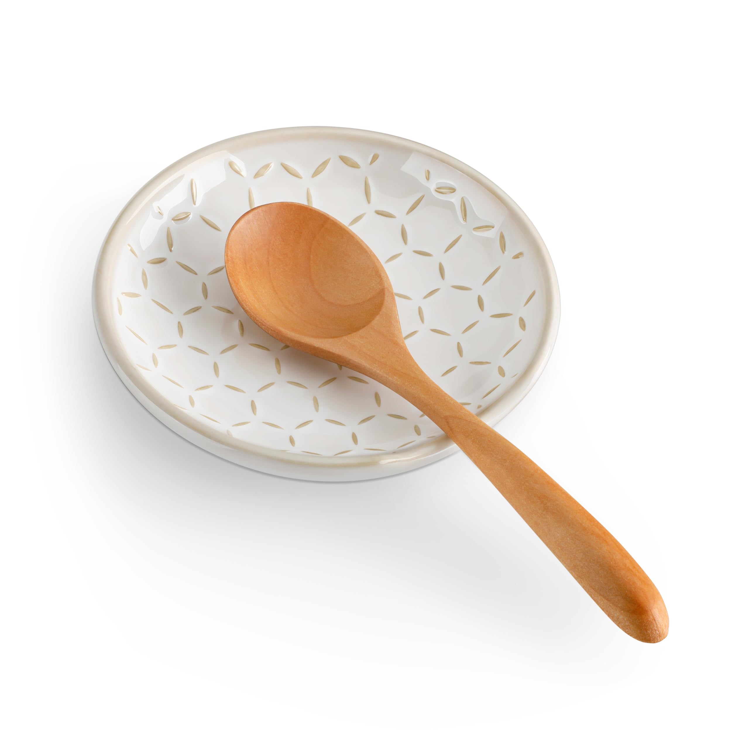 MALACASA LYDIA spoon rest on the stovetop keeps utensils organized during cooking