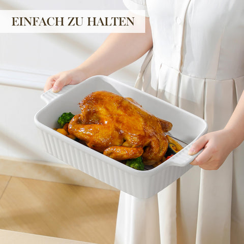 MALACASA stainless steel rack supports draining for crisper roasts.