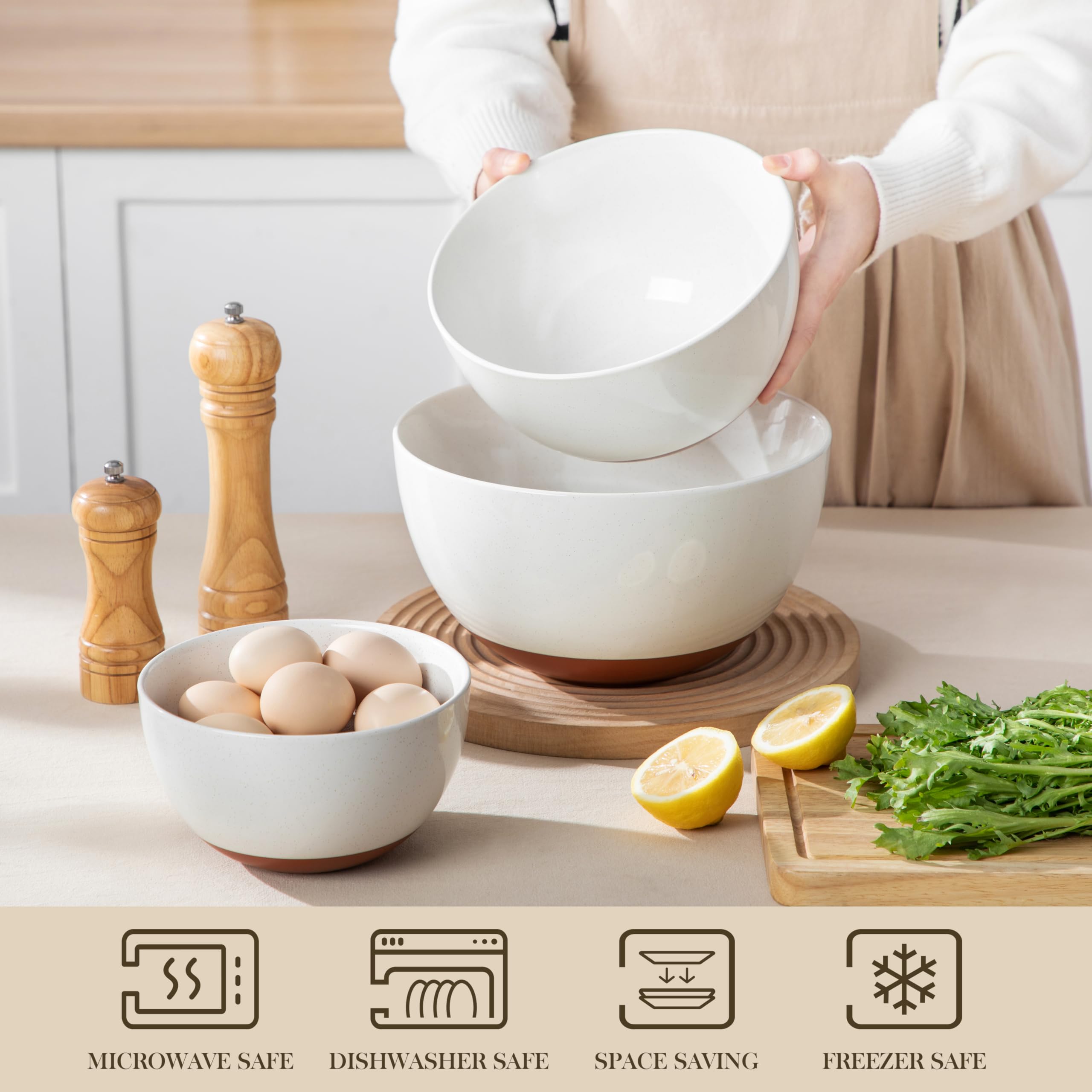 Malacasa Tara 1.44qt small bowl for sauces and dips