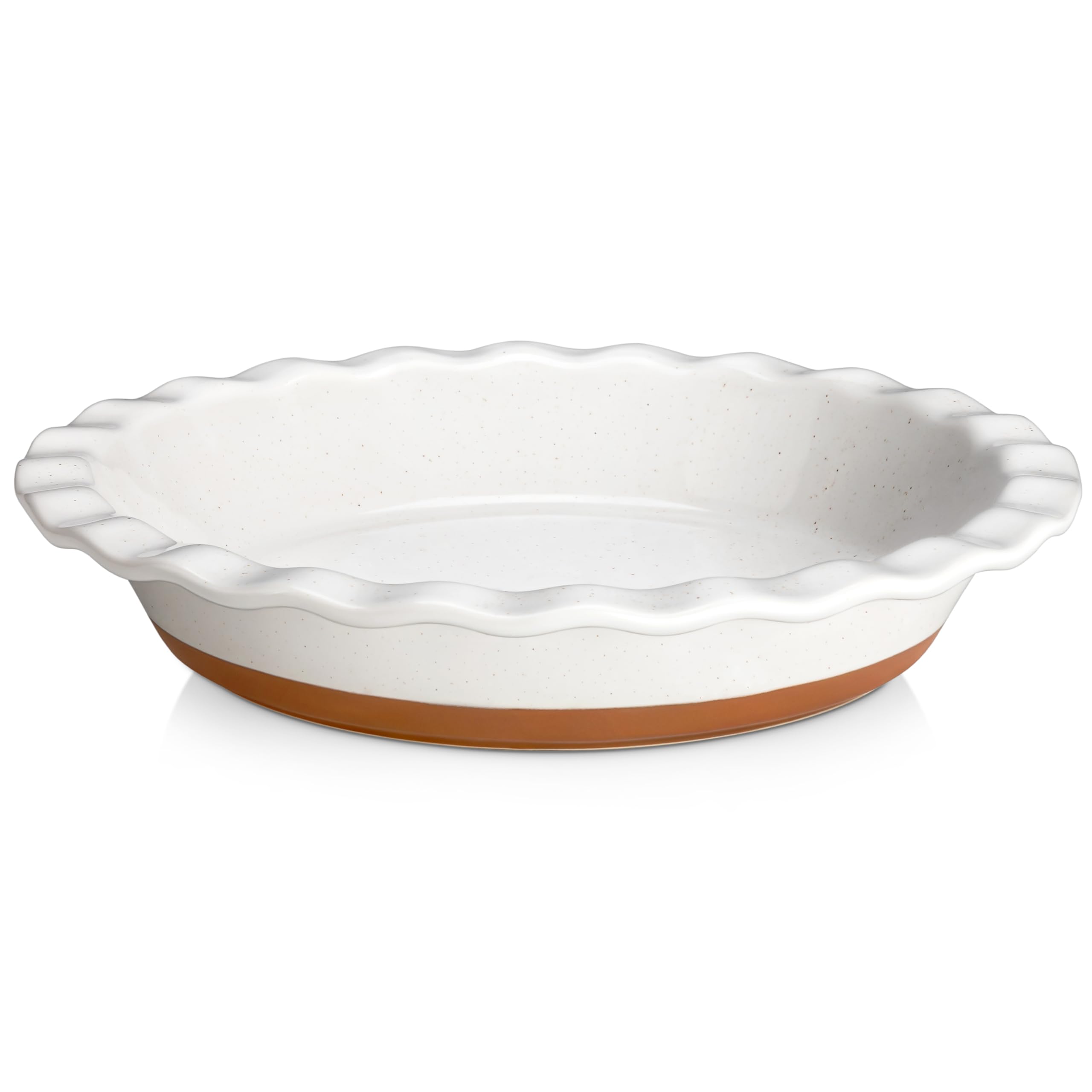 MALACASA Tara 9-inch pie pan for deep-dish crusts and even baking