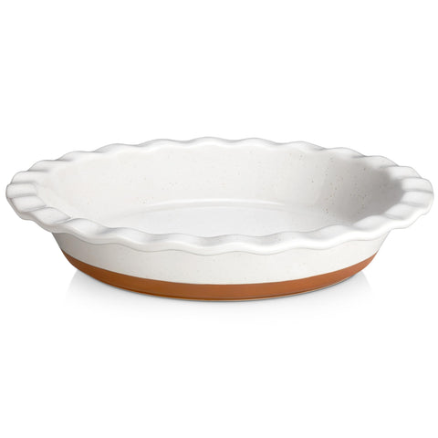 MALACASA Tara 9-inch pie pan for deep-dish crusts and even baking