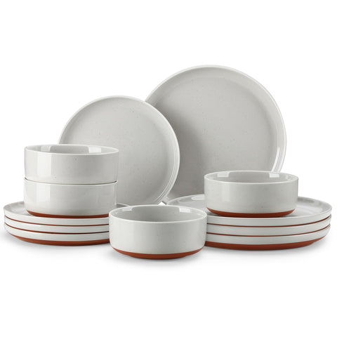 MALACASA Tara dinner plate 10.25 inch with refined finish for everyday meals