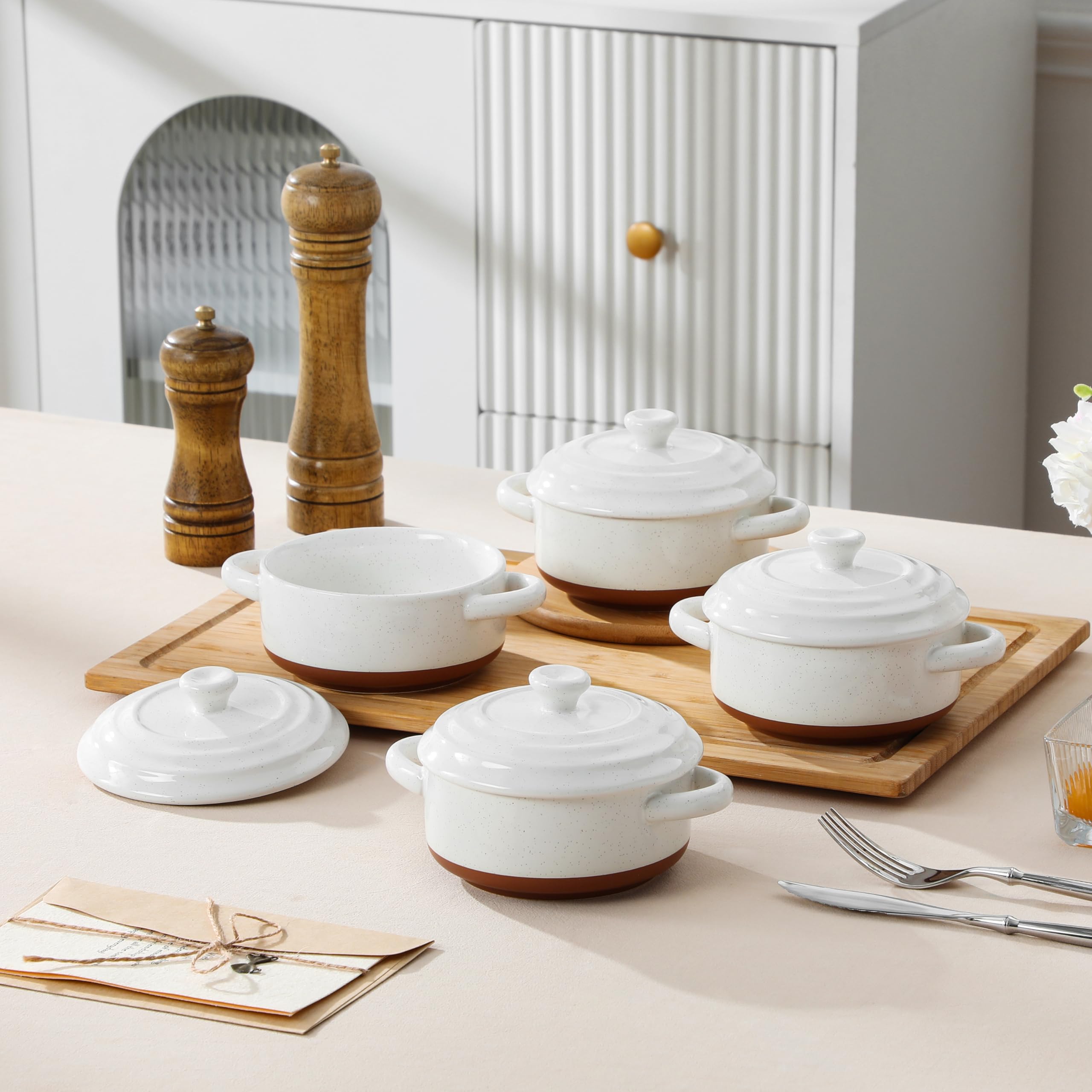 MALACASA Tara set keeps portions neat for desserts and sides.