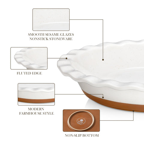 MALACASA Tara dishwasher-safe and easy-clean design