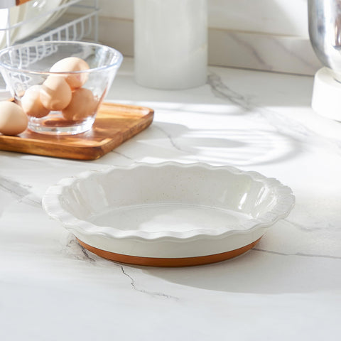 MALACASA Tara easy-clean nonstick glaze makes serving a breeze