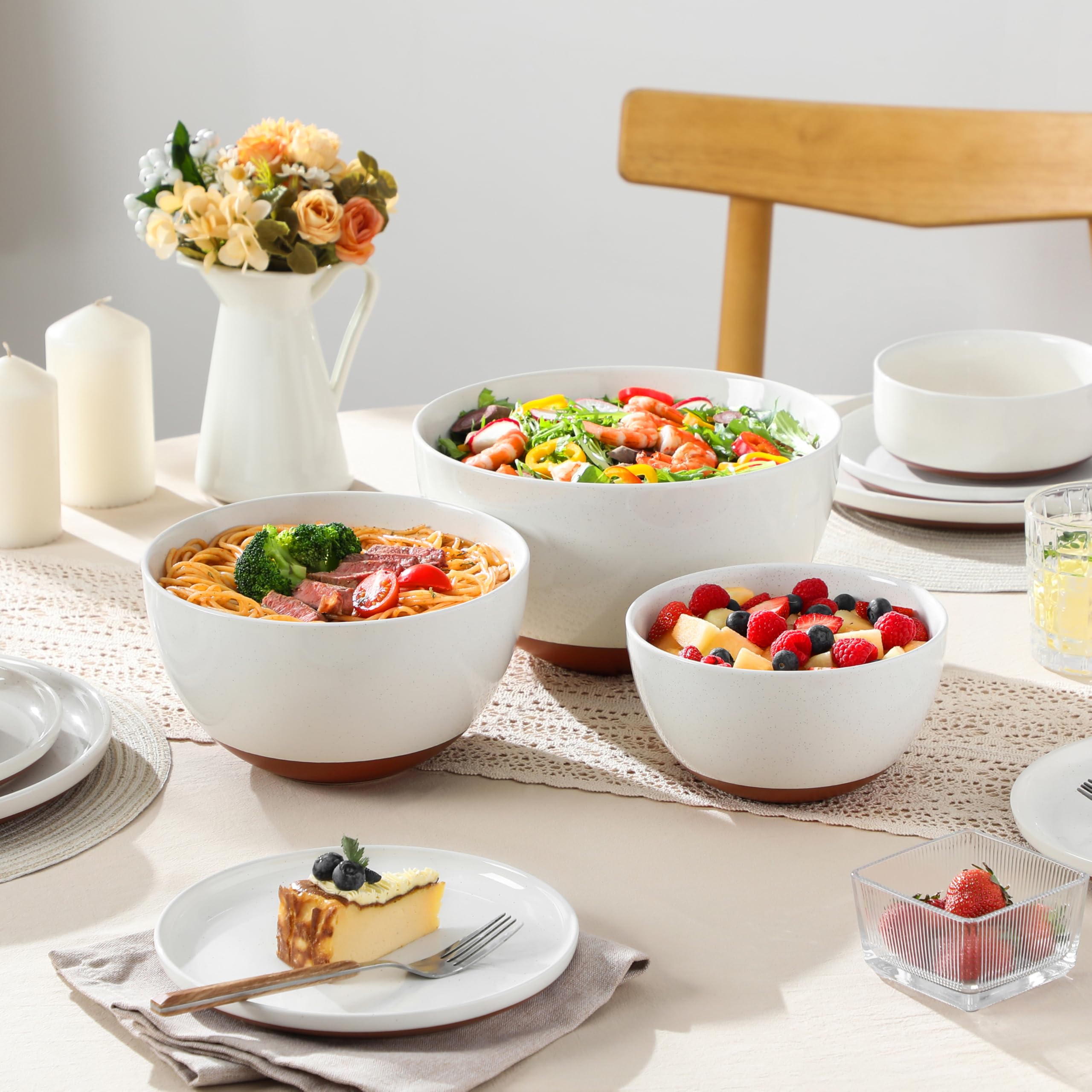 Malacasa Tara elegant serving bowls make a thoughtful gift
