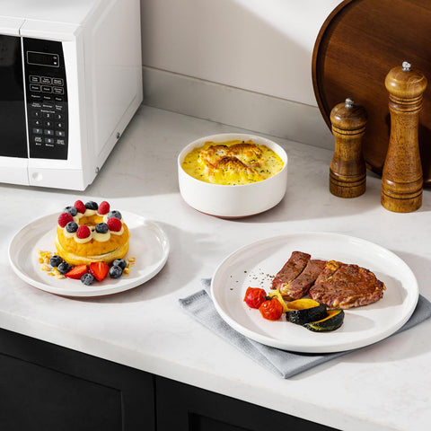 MALACASA Tara microwave and dishwasher safe close-up, convenient kitchen use.