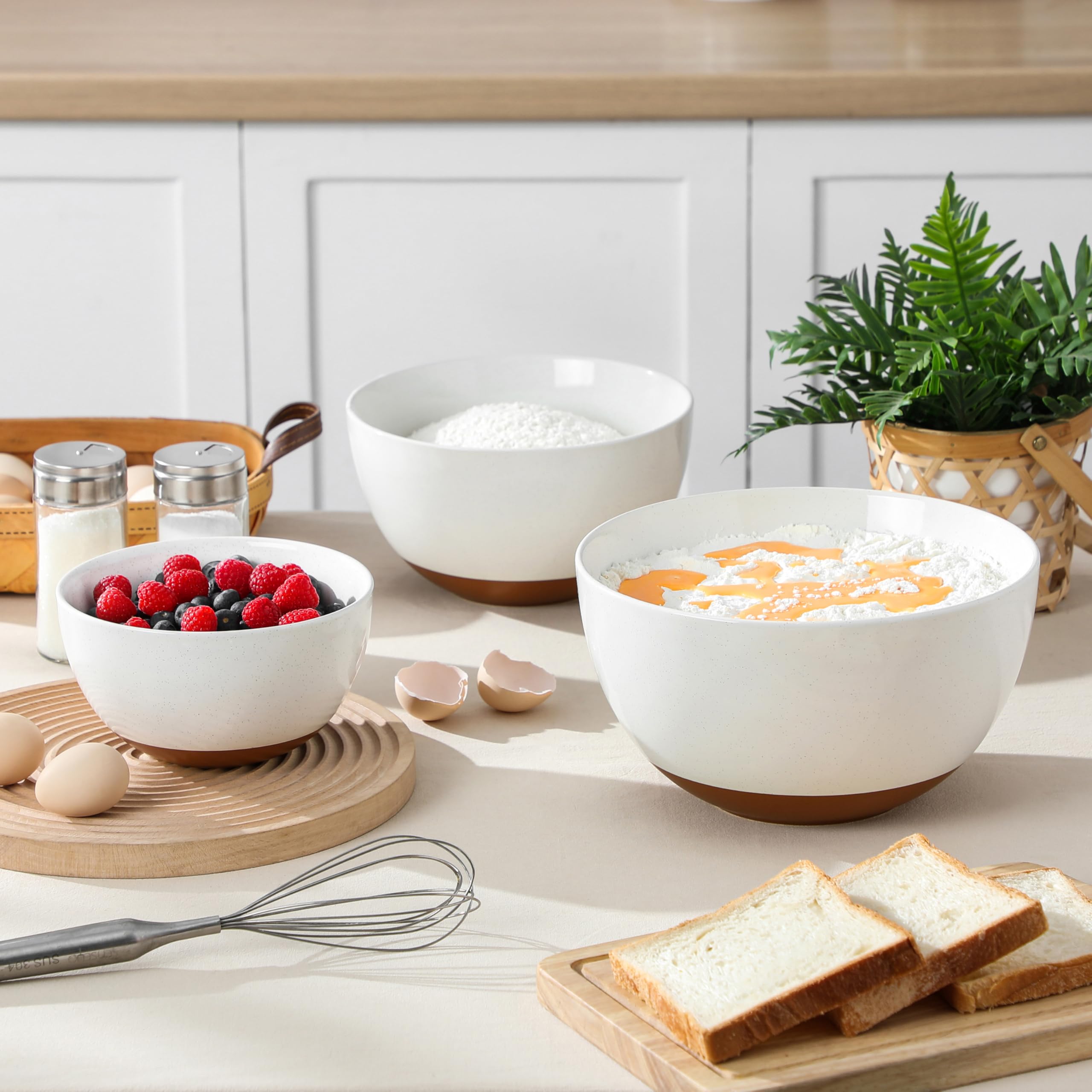 Malacasa Tara bowls are microwave, oven, and dishwasher safe