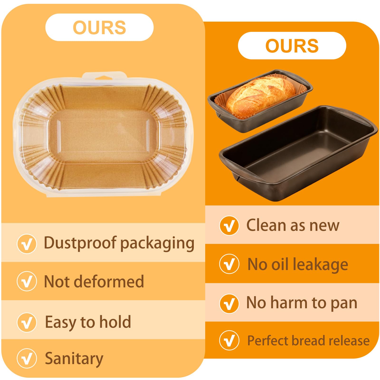 Malarpon versatile liners work in ovens, air fryers, and steamers.