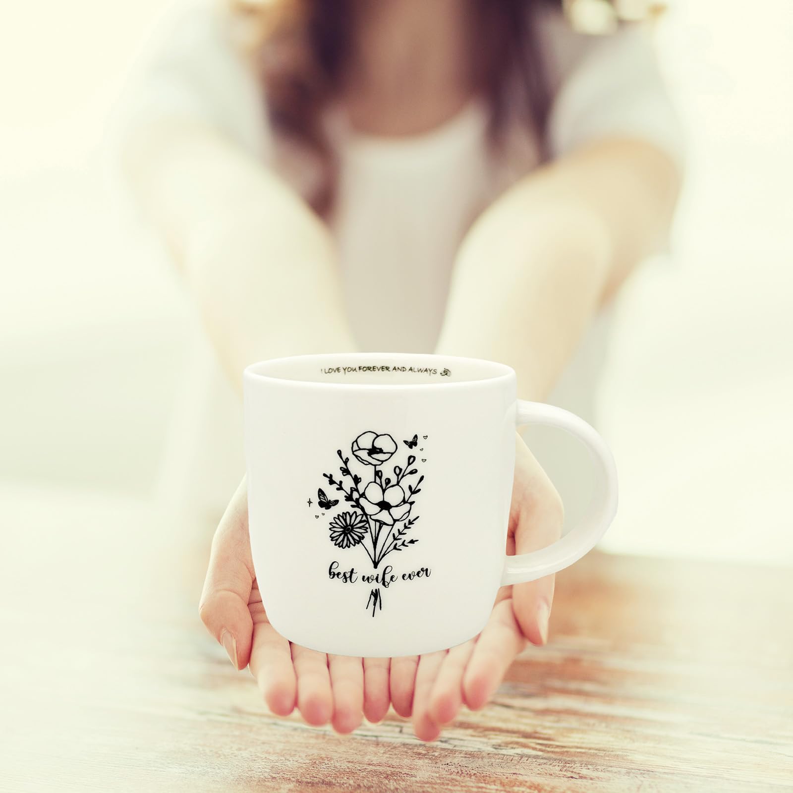 MALLAbyLAMMA Everyday-use mug ready for mornings and evenings.
