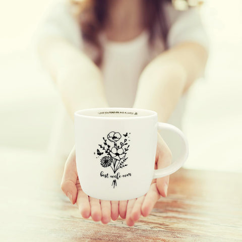 MALLAbyLAMMA Everyday-use mug ready for mornings and evenings.