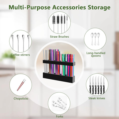 Malldii multi-purpose storage for brushes, stirrers, and chopsticks.