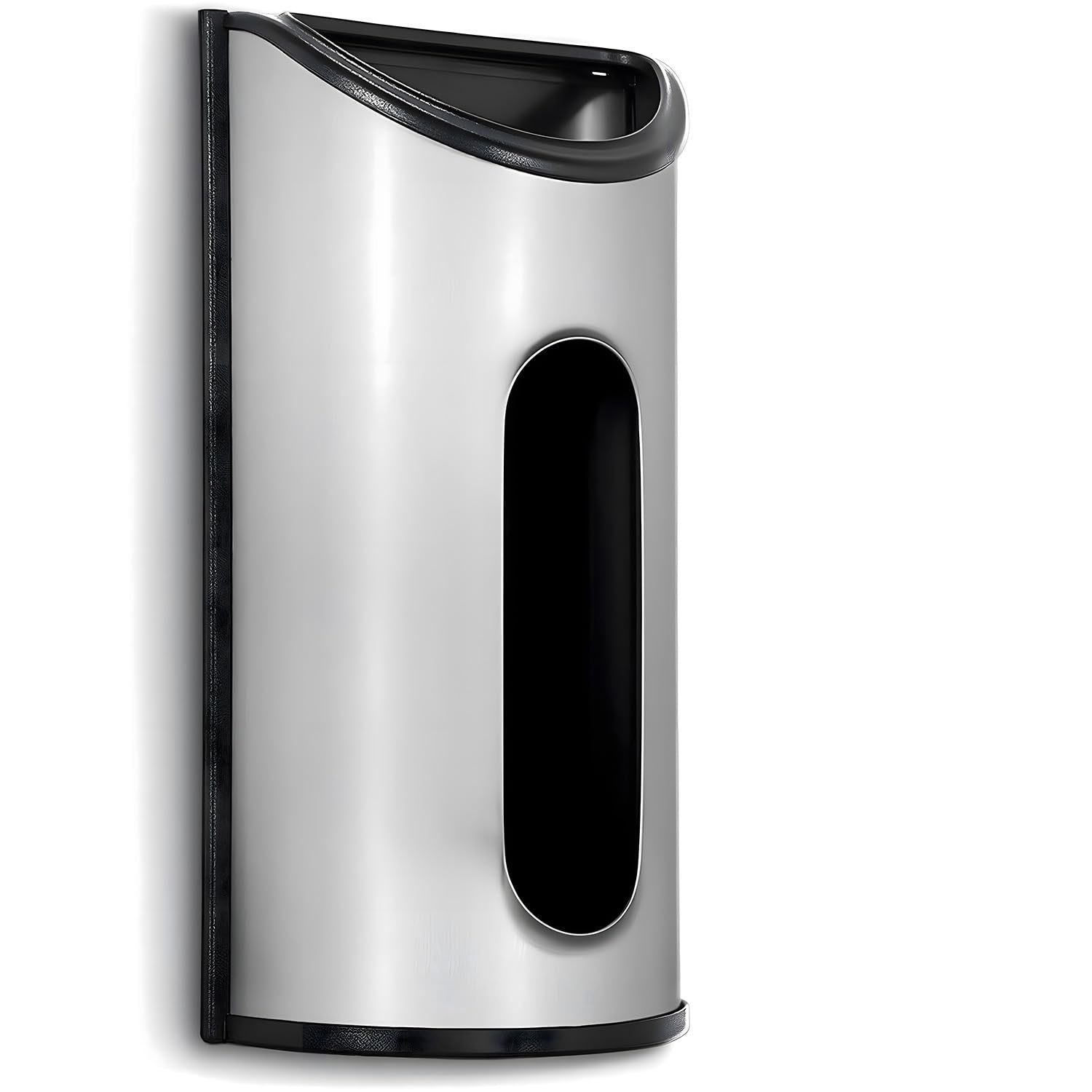 Malmo plastic bag holder top opening for easy bag access in the kitchen