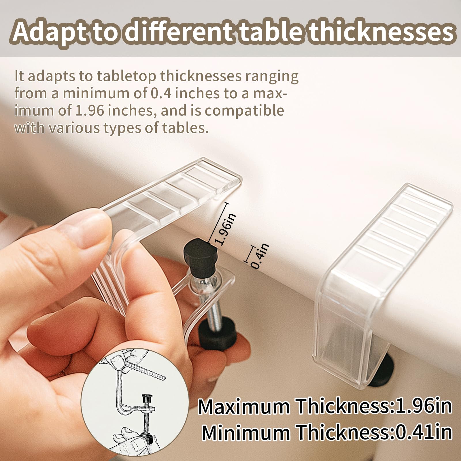 MALOGRILL tablecloth clip reinforced-body design signals long-lasting durability.