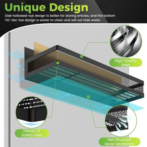 Maluoliao no-tools installation, attach to any iron surface in seconds