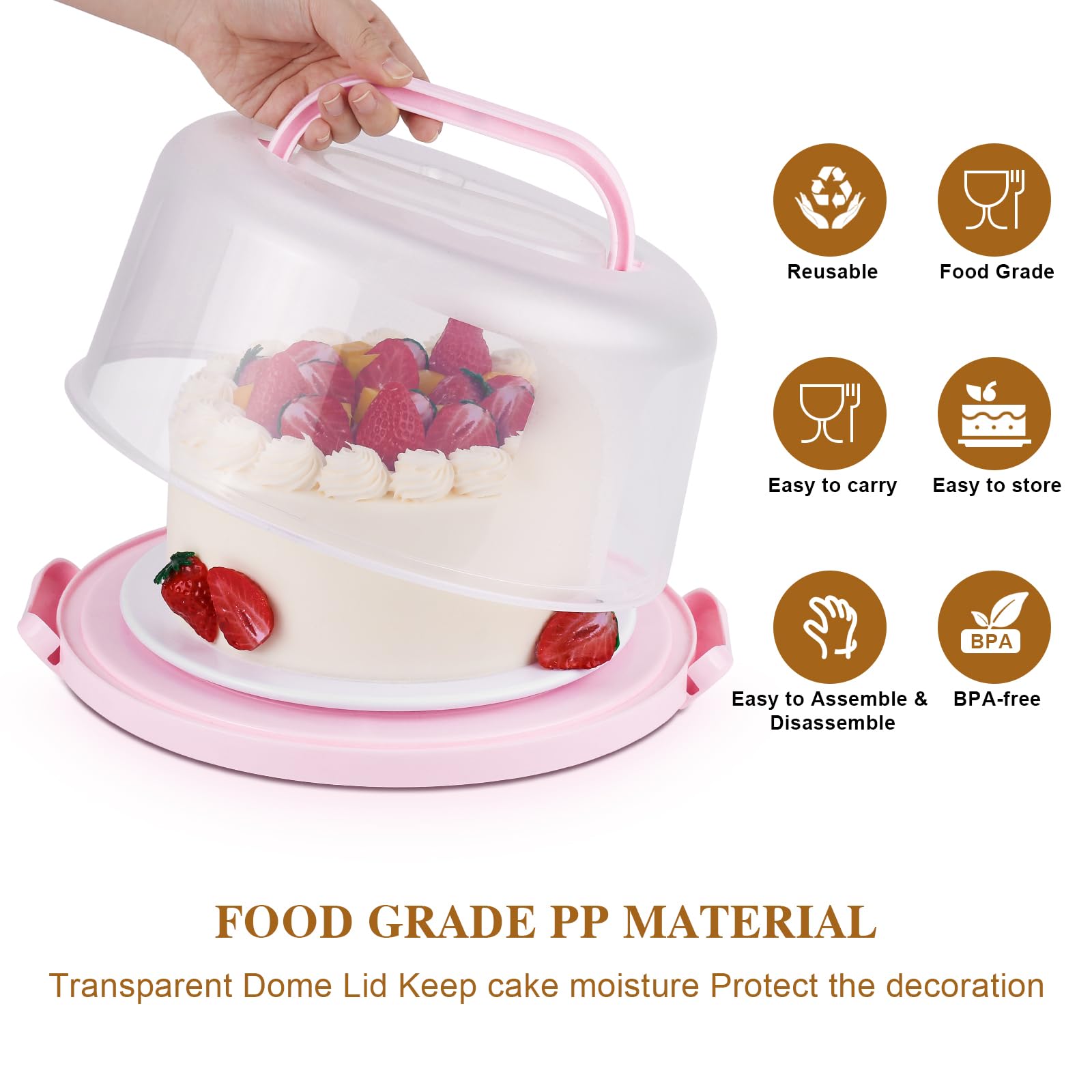 Mamajardin detachable cupcake boxes for versatile transport of small treats