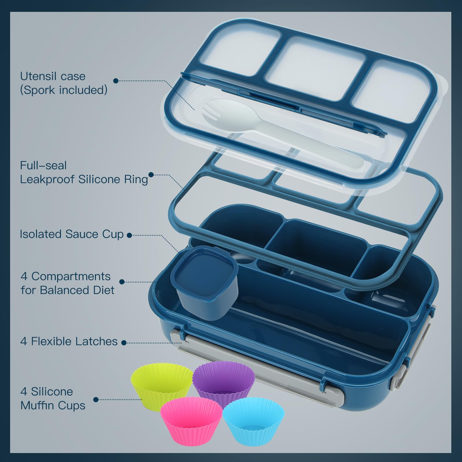 MaMix silicone muffin cups help portion foods and reuse easily.
