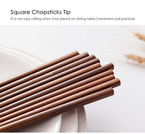 Mannice 25 cm chopsticks provide comfortable grip for adults.
