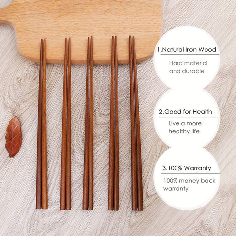 Mannice dishwasher-safe chopsticks simplify cleanup after meals.