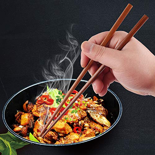 Mannice eco-friendly wooden chopsticks offer a reusable alternative to disposables.