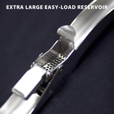 MANNKITCHEN dishwasher-safe garlic press for quick cleanup