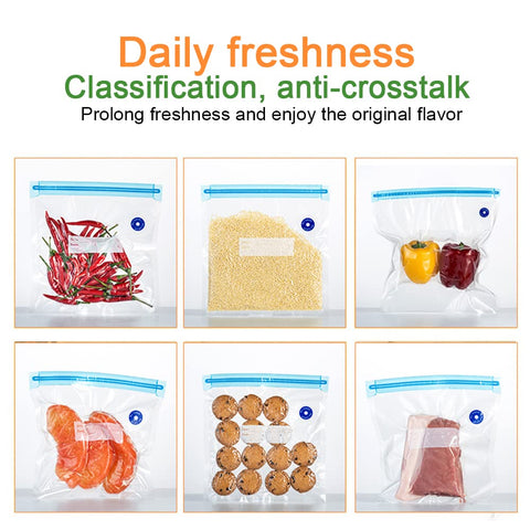 Mantianstar reusable bags kit highlights eco-friendly, cost-saving storage.