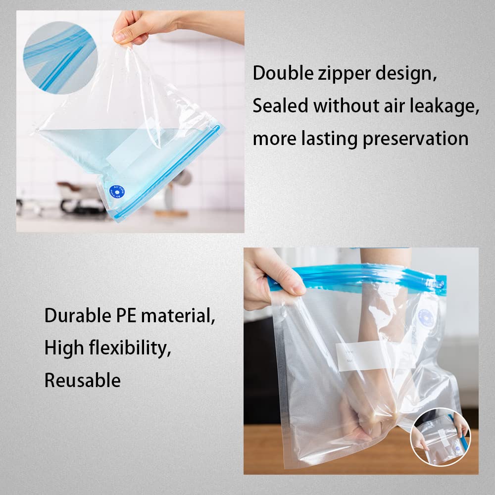 Mantianstar hand pump demonstrates fast air removal for vacuum sealing.
