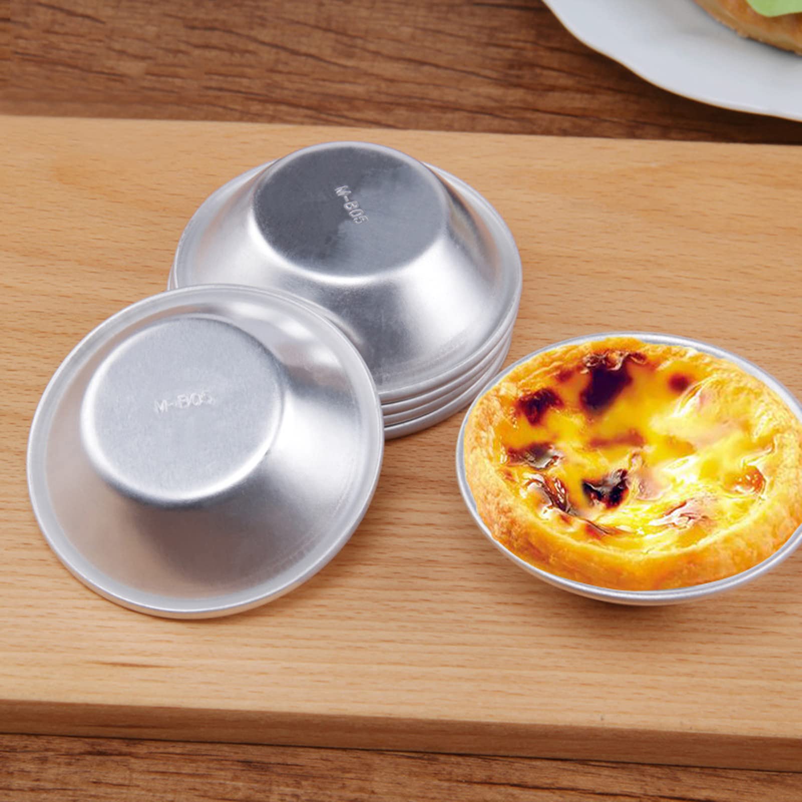Manwetye easy-cleanup non-stick tart cups after baking
