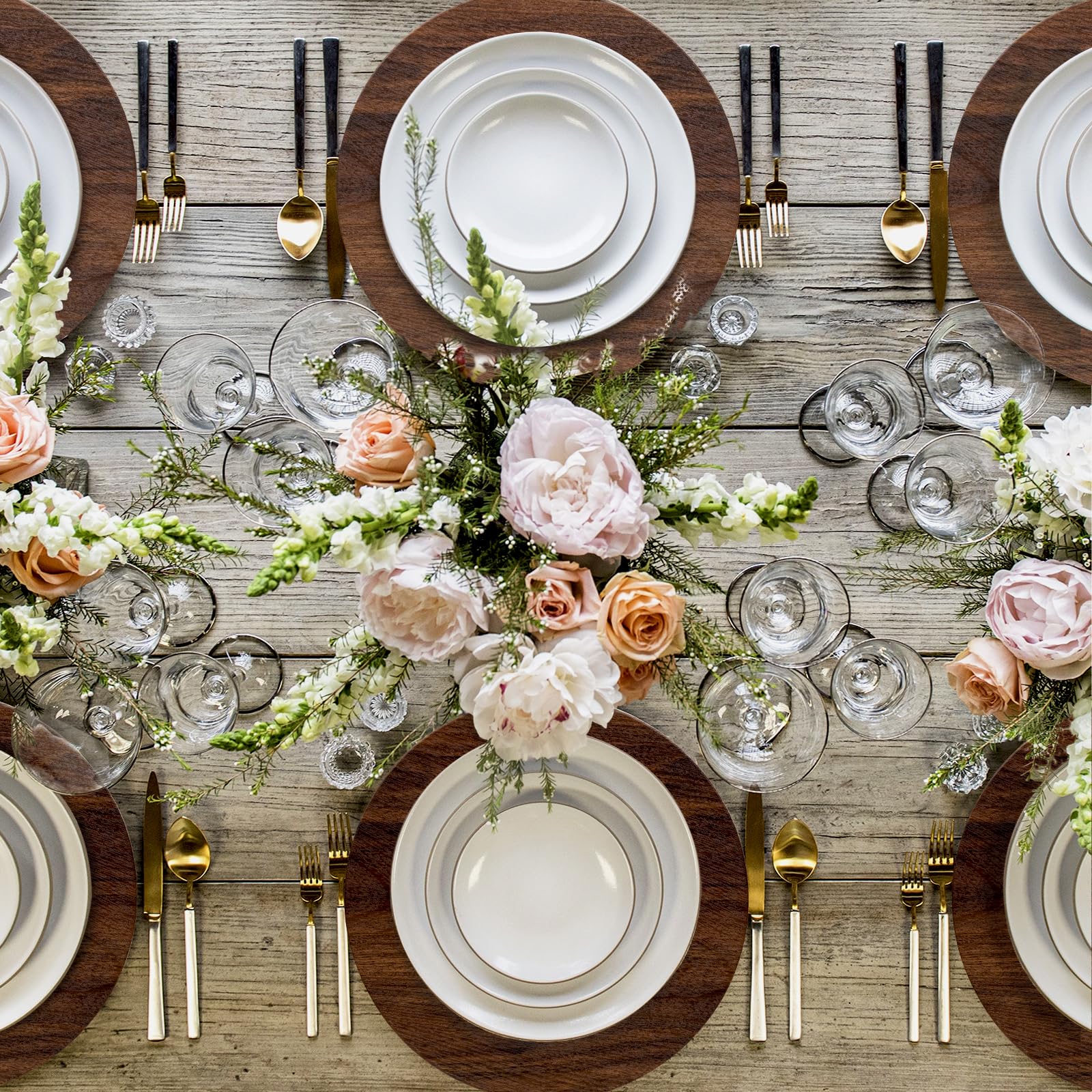 MAONAME 12-pack provides versatile decor base for desserts or centerpieces