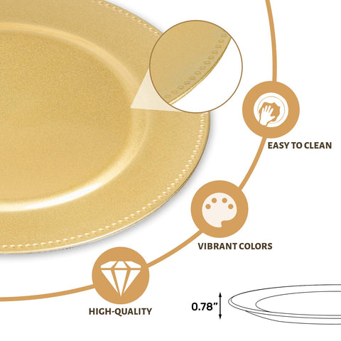 MAONAME wedding decor charger adds chic ambience for special occasions.