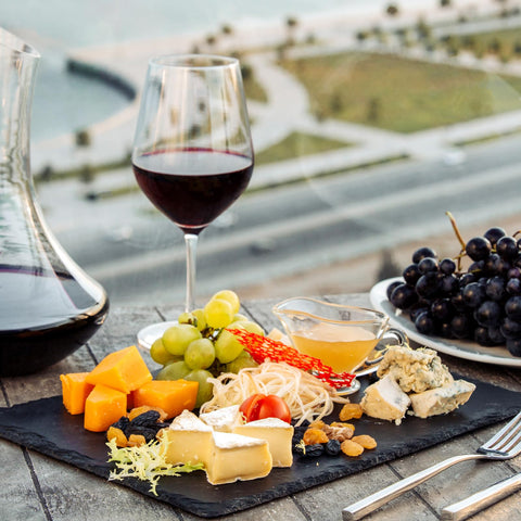 MAPRIAL easy-clean slate cheese boards for quick cleanup.