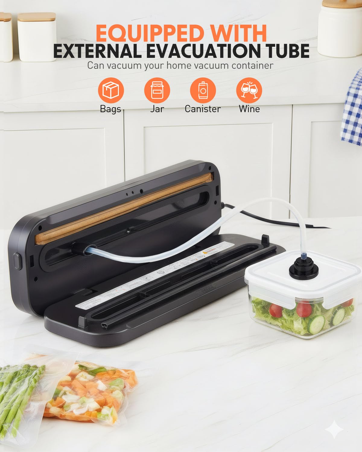 Maraiss vacuum sealer ideal for meal prep and reducing waste in daily cooking.