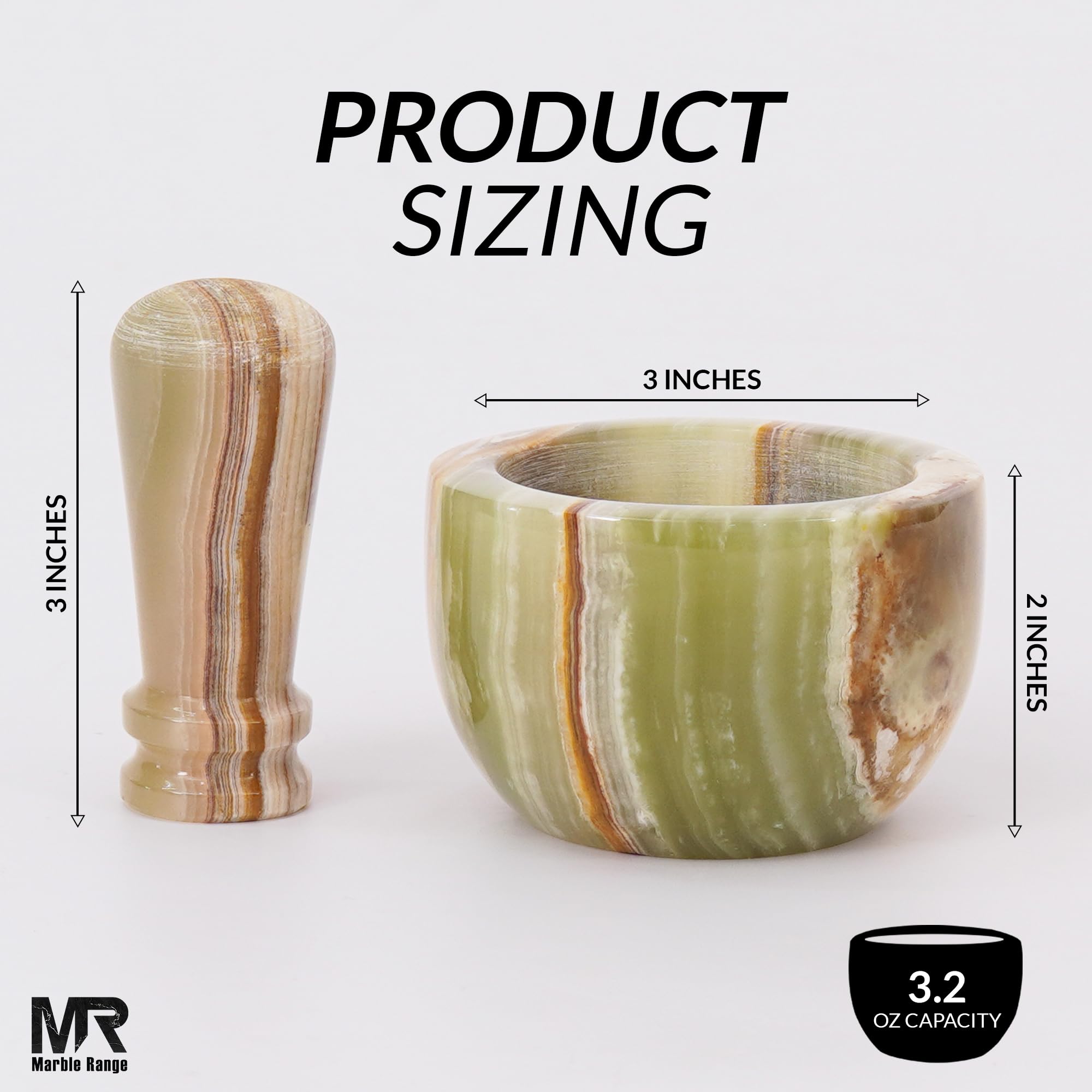 MARBLE RANGE natural-veining closeup highlights beauty and texture for herbs