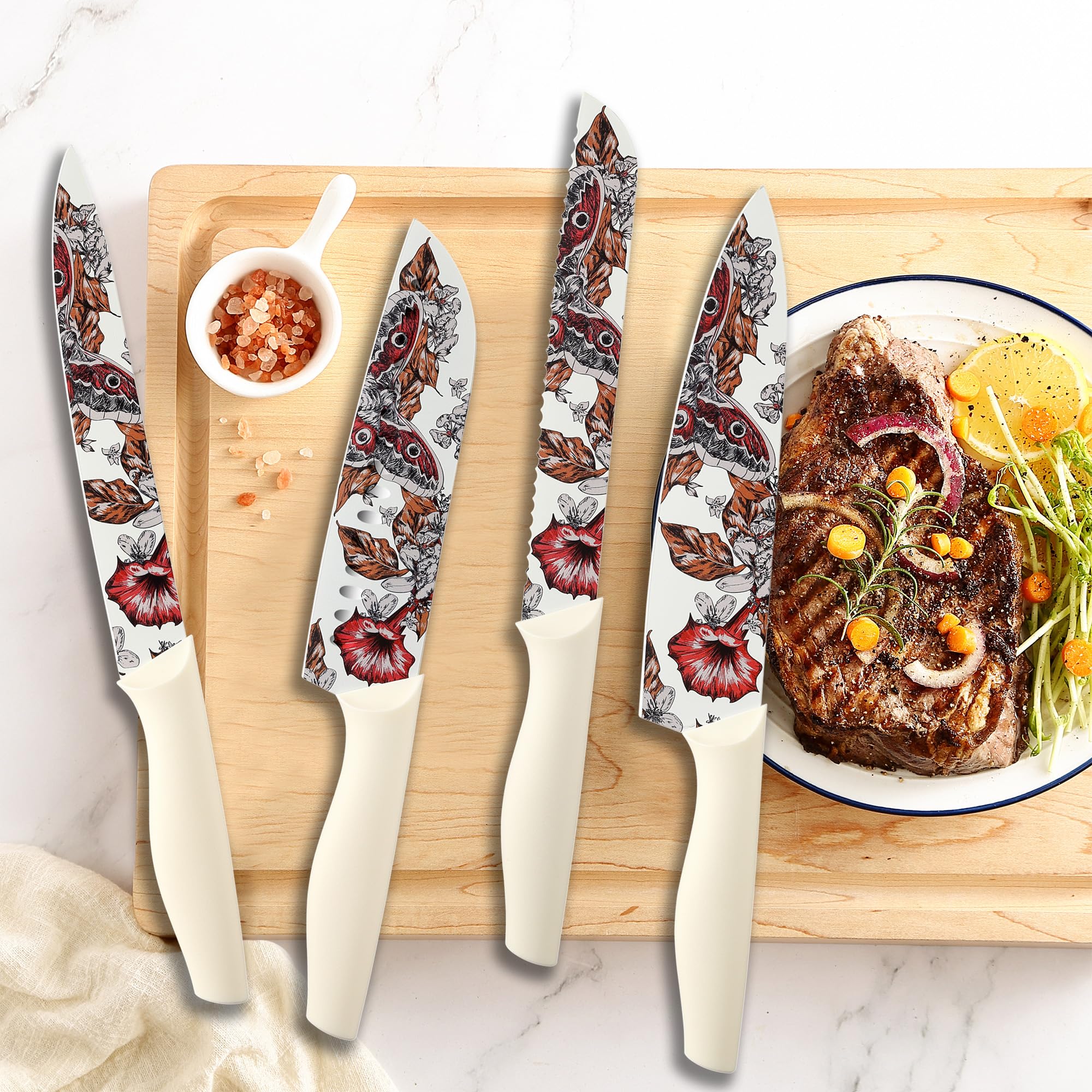 Marco Almond 6-piece blade guards protect blades