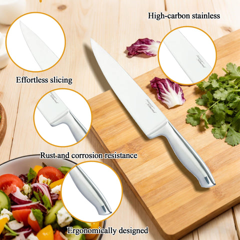 Marco Almond KYA26 7-inch santoku knife for versatile prep