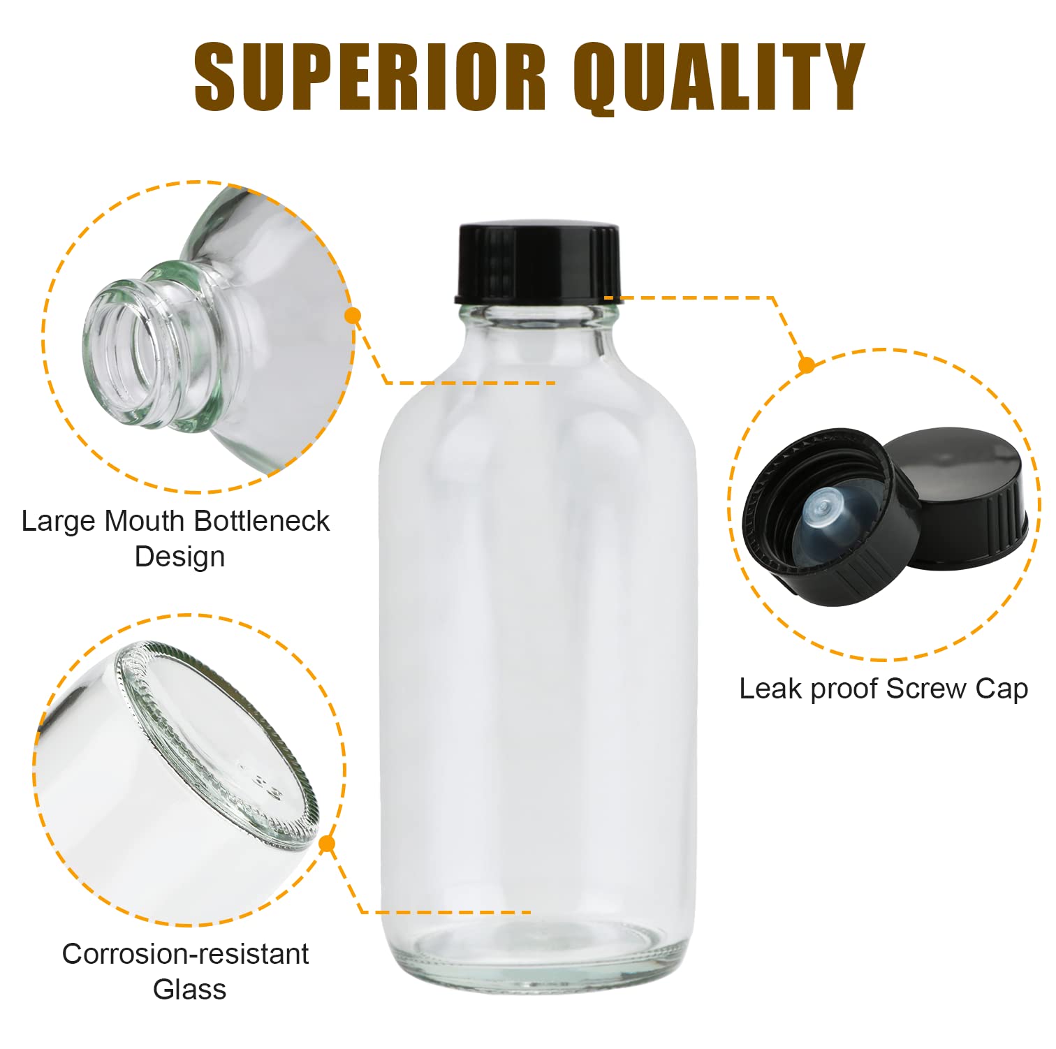 Maredash small bottle ideal for juice, oil, tincture and more.