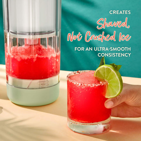 Margaritaville Maui on-the-go USB recharge lets you sip again quickly.