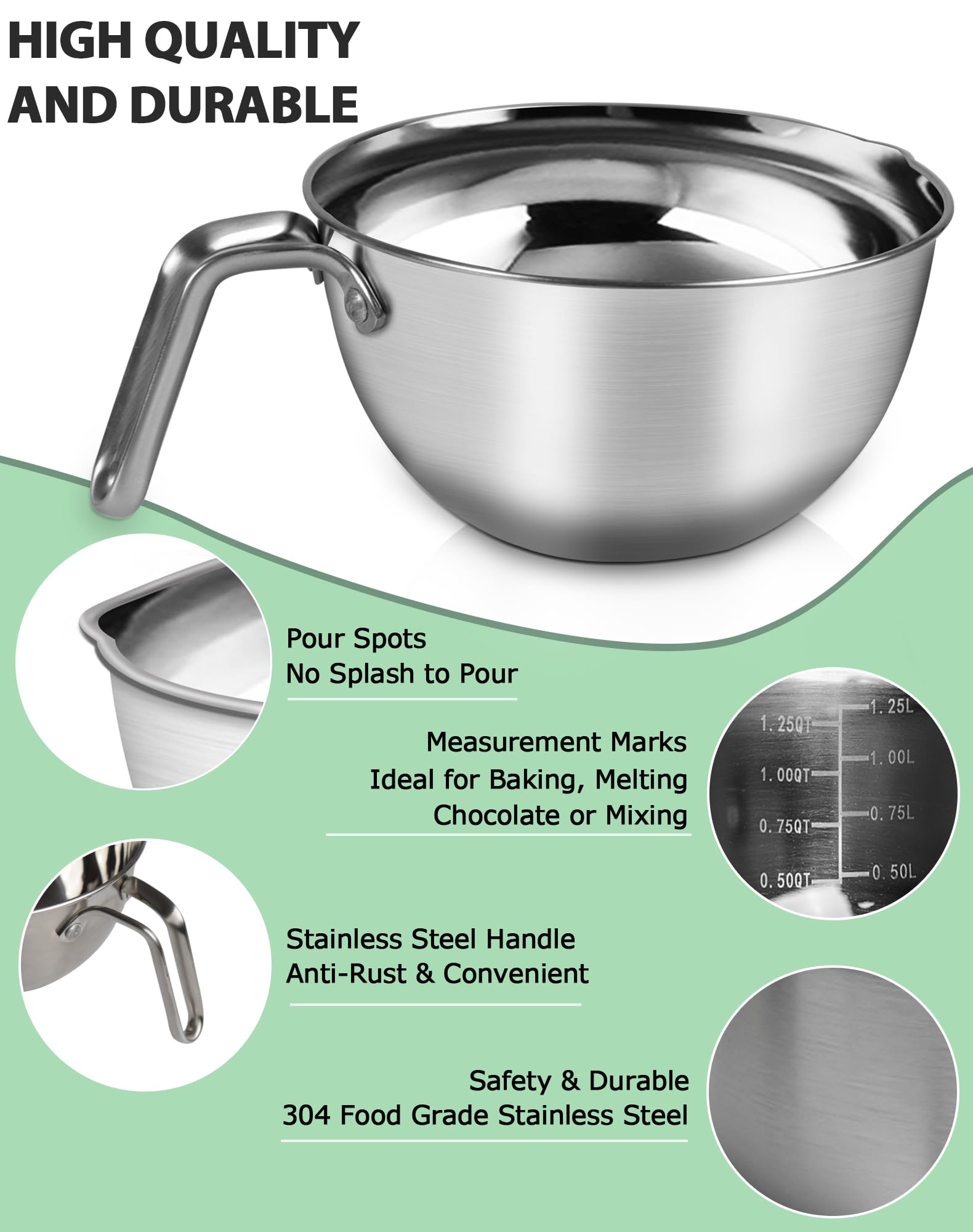 Marsheepy 1.8 qt bowl showcasing nesting design for space-saving storage