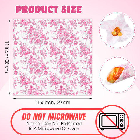Marspark greaseproof paper keeps fries and burgers tidy on outings.