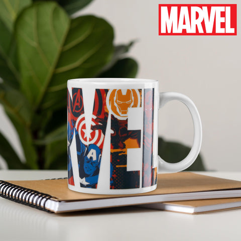 Official Marvel merchandise mug with enchanting colour-change effect and collectible appeal.