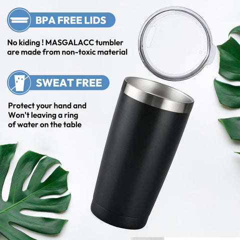 MASGALACC Father's Day tumbler, ideal gift for dad, husband, or grandpa