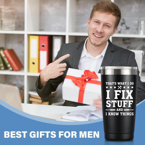 MASGALACC funny gag gift tumbler for dads and handy men