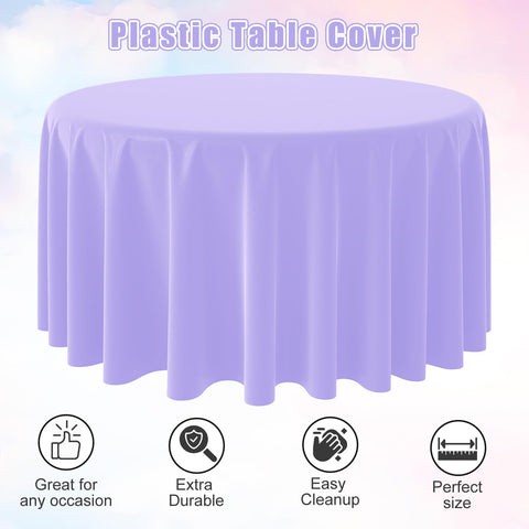 MASHAN yellow pastel round tablecloth brightens ice cream party tables