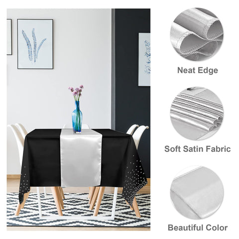MASHAN durable PEVA tablecloth for waterproof, wipe-clean use