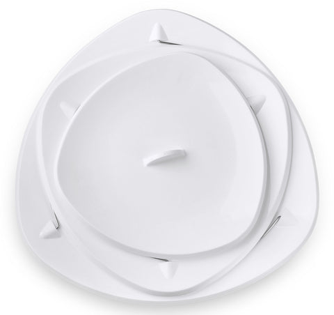 Masirs ABS material provides durable party tray for everyday entertaining.