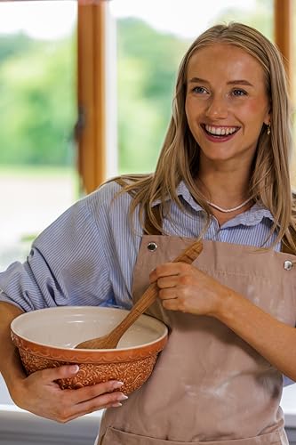 Mason Cash Home to Roost bowl with embossed cockerel design for rustic kitchen charm