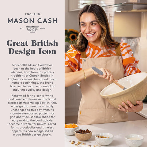 Mason Cash In the Forest bowls serving dips during a gathering