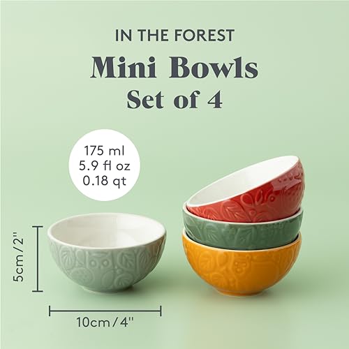 Mason Cash In the Forest green squirrel bowl versatile for small servings