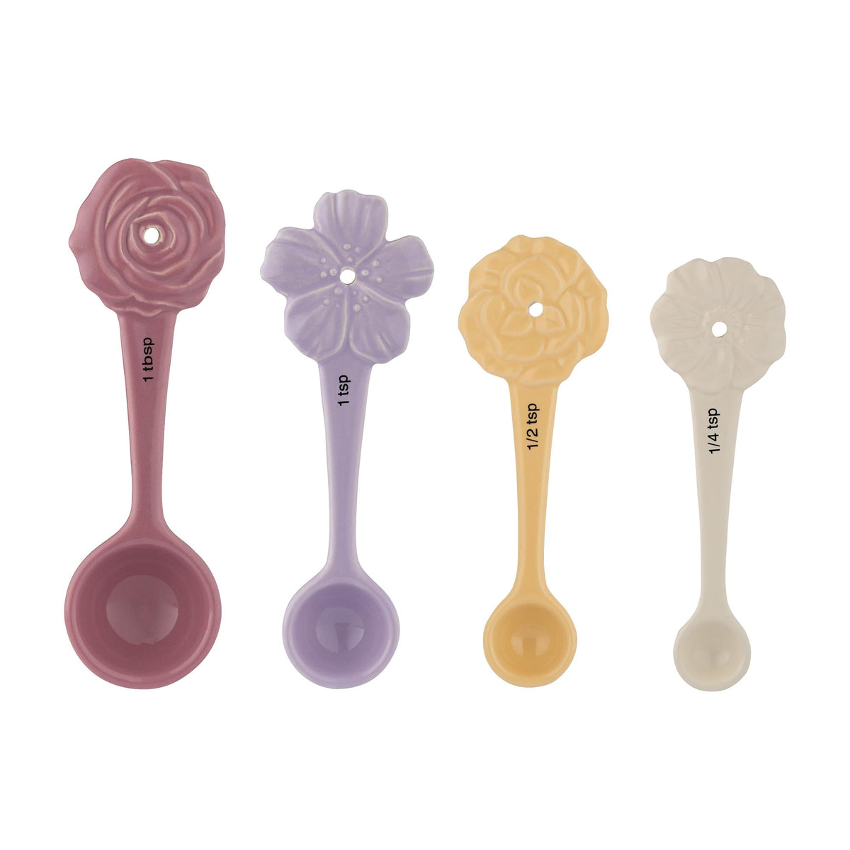 Mason Cash In The Meadow measuring spoons set with embossed florals for precise ingredient prep